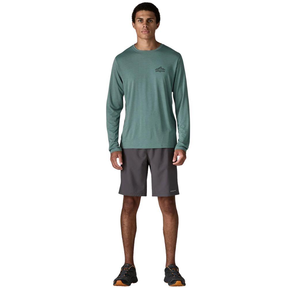 Patagonia Men's Long-Sleeved Capilene Cool Daily Shirt (Cloud Crag) full