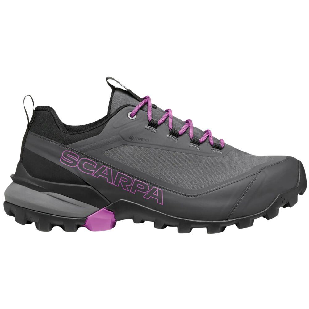 Scarpa Women's Ribelle Cross 2 GTX Walking Shoes (Dark Grey/Purple)