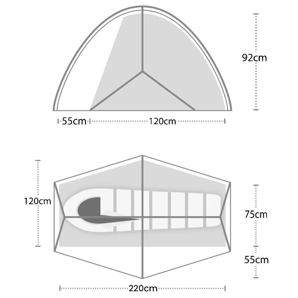 Terra Nova Southern Cross 1 Tent - 1-Man Tent