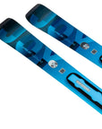 Head e-super Joy SW SLR Skis + Protector SLR 10 GW Bindings Back
