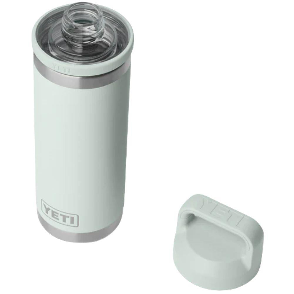 Yeti Rambler 18 OZ (532 ml) Bottle With Chug Cap (Ridgeline) lid off