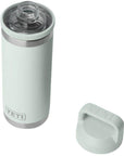 Yeti Rambler 18 OZ (532 ml) Bottle With Chug Cap (Ridgeline) lid off