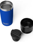 Yeti Rambler 12 oz (355 ml) Travel Bottle/Commuter Cap (Royal Blue) lid off