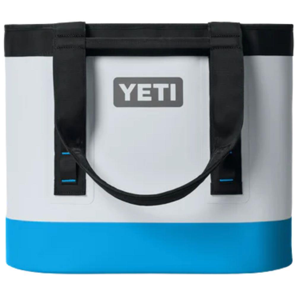 Yeti Camino 35L Carryall Tote Bag (Fog Grey/Blue) back