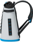 Yeti Hopper M20 Backpack Cooler (Fog Grey/Blue) side