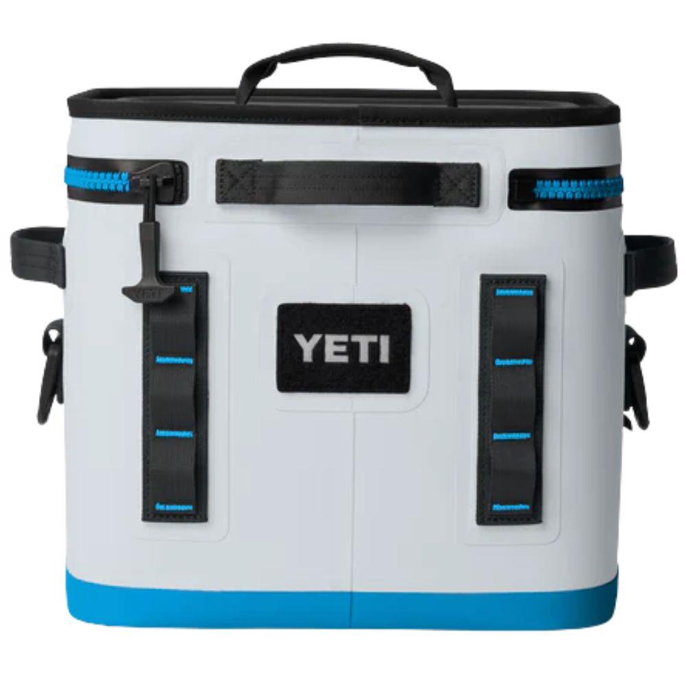 Yeti Hopper Flip 12 Soft Cooler (Fog Grey/Blue) back