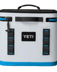 Yeti Hopper Flip 12 Soft Cooler (Fog Grey/Blue) back