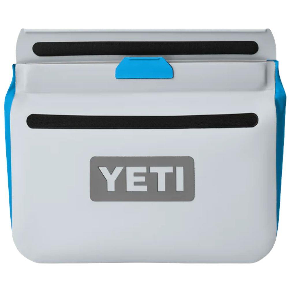 Yeti Sidekick Dry 3L Waterproof Gear Case (Fog Grey/Blue)Yeti Sidekick Dry 3L Waterproof Gear Case (Fog Grey/Blue) open