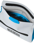 Yeti Sidekick Dry 3L Waterproof Gear Case (Fog Grey/Blue) open top