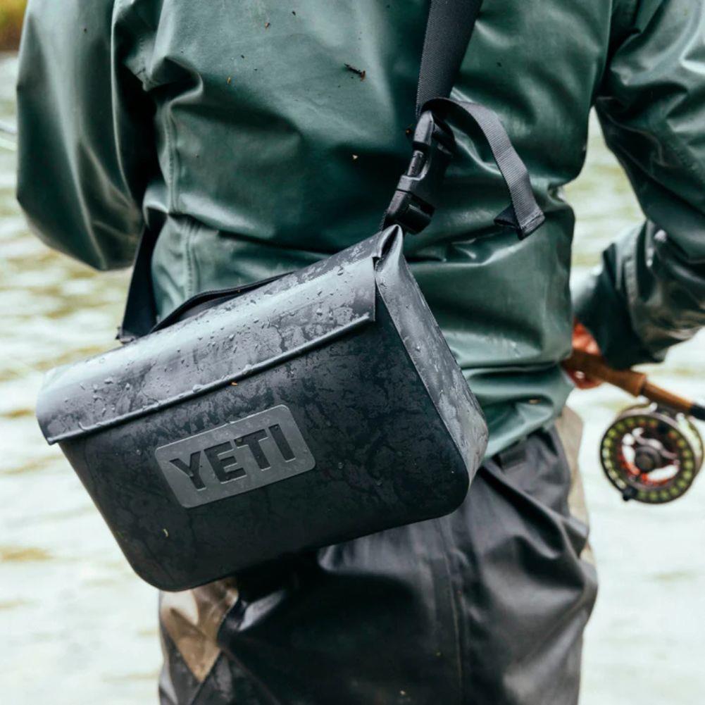 Yeti Sidekick Dry 3L Waterproof Gear Case (Fog Grey/Blue)