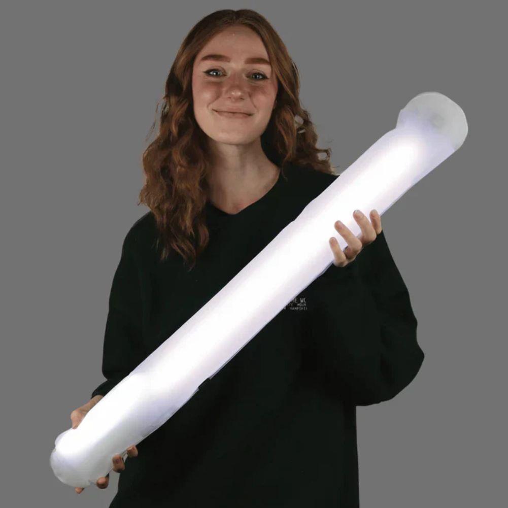 LuminAID Solar Beam With Phone Charger woman
