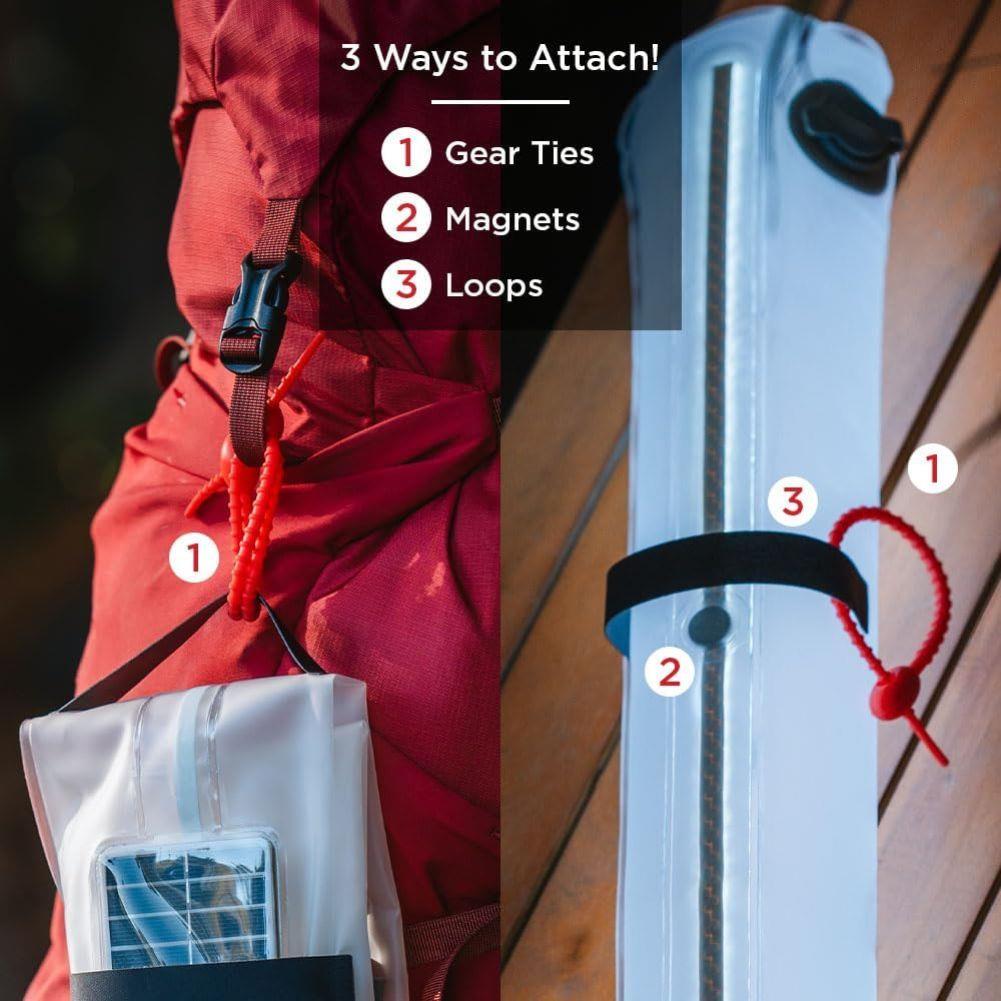 LuminAID Solar Beam With Phone Charger gear