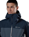 Montane Men's Norste Waterproof Jacket (Dark Sky) Close