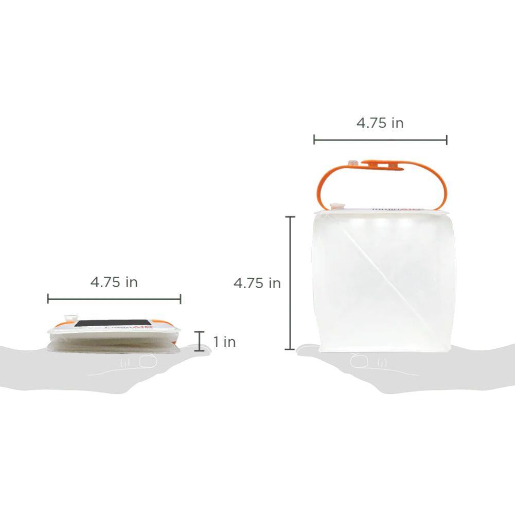LuminAID PackLite Nova Solar Lantern flat