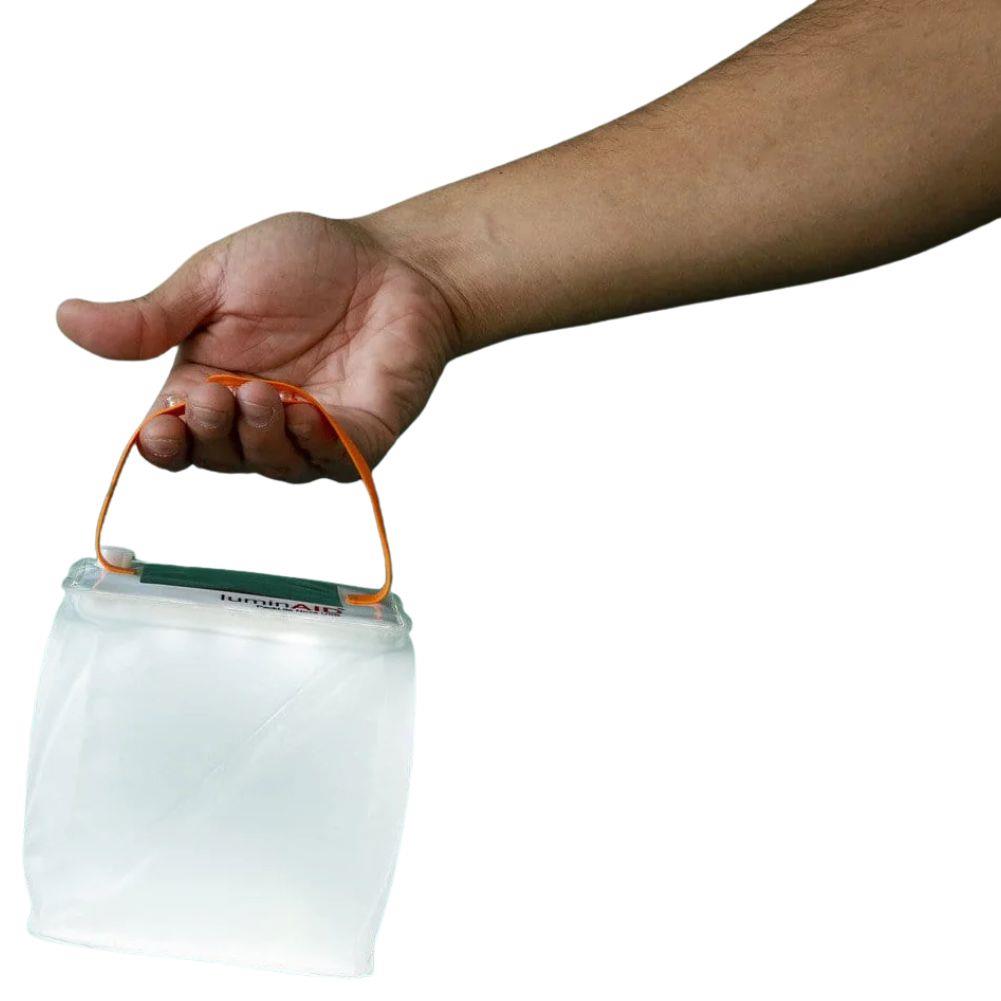 LuminAID PackLite Nova Solar Lantern hold