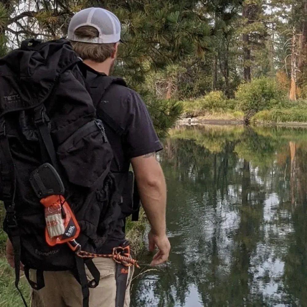 SOL Fire Lite Kit in Dry Bag water