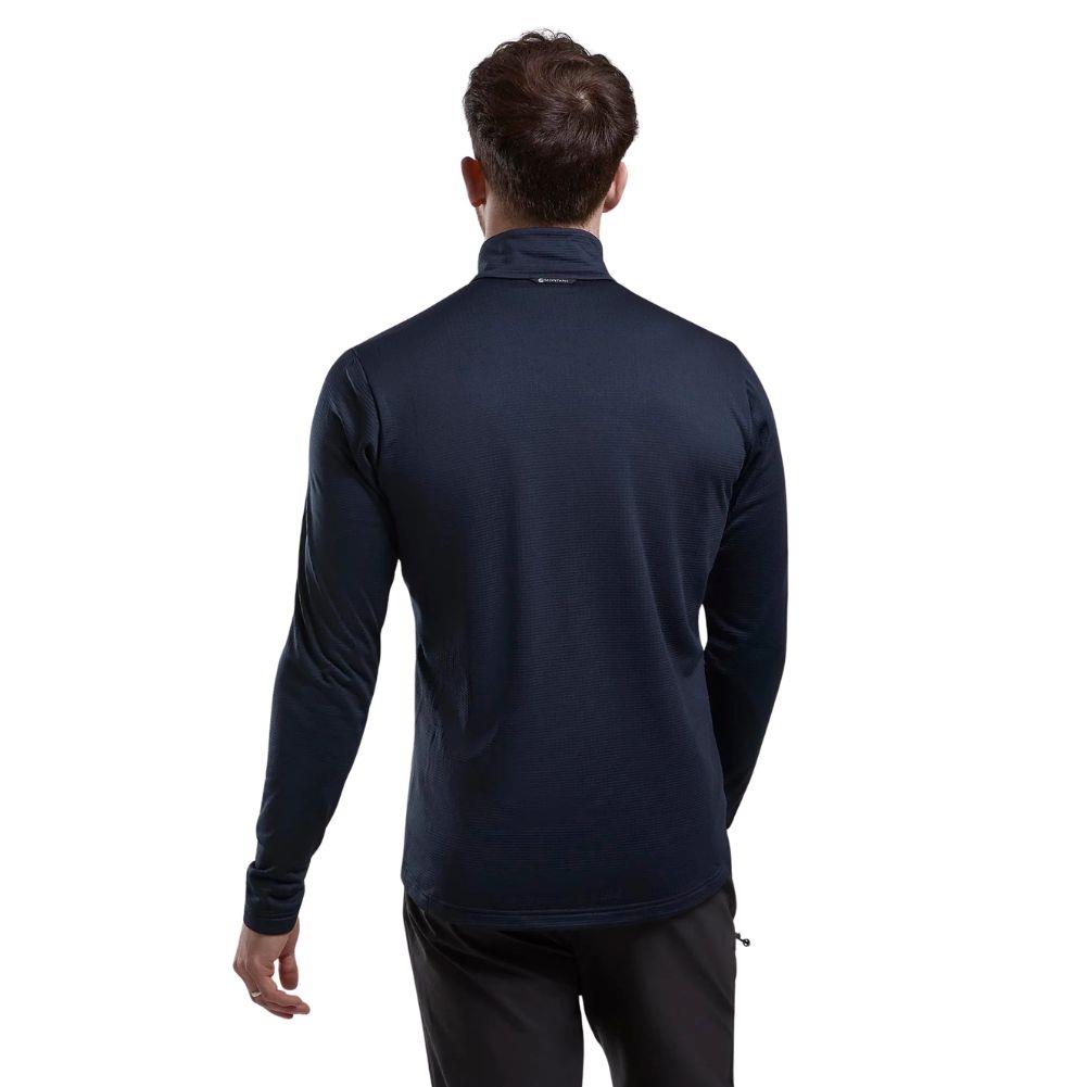 Montane Men's Protium Fleece Pull-On Jacket (Black) Back