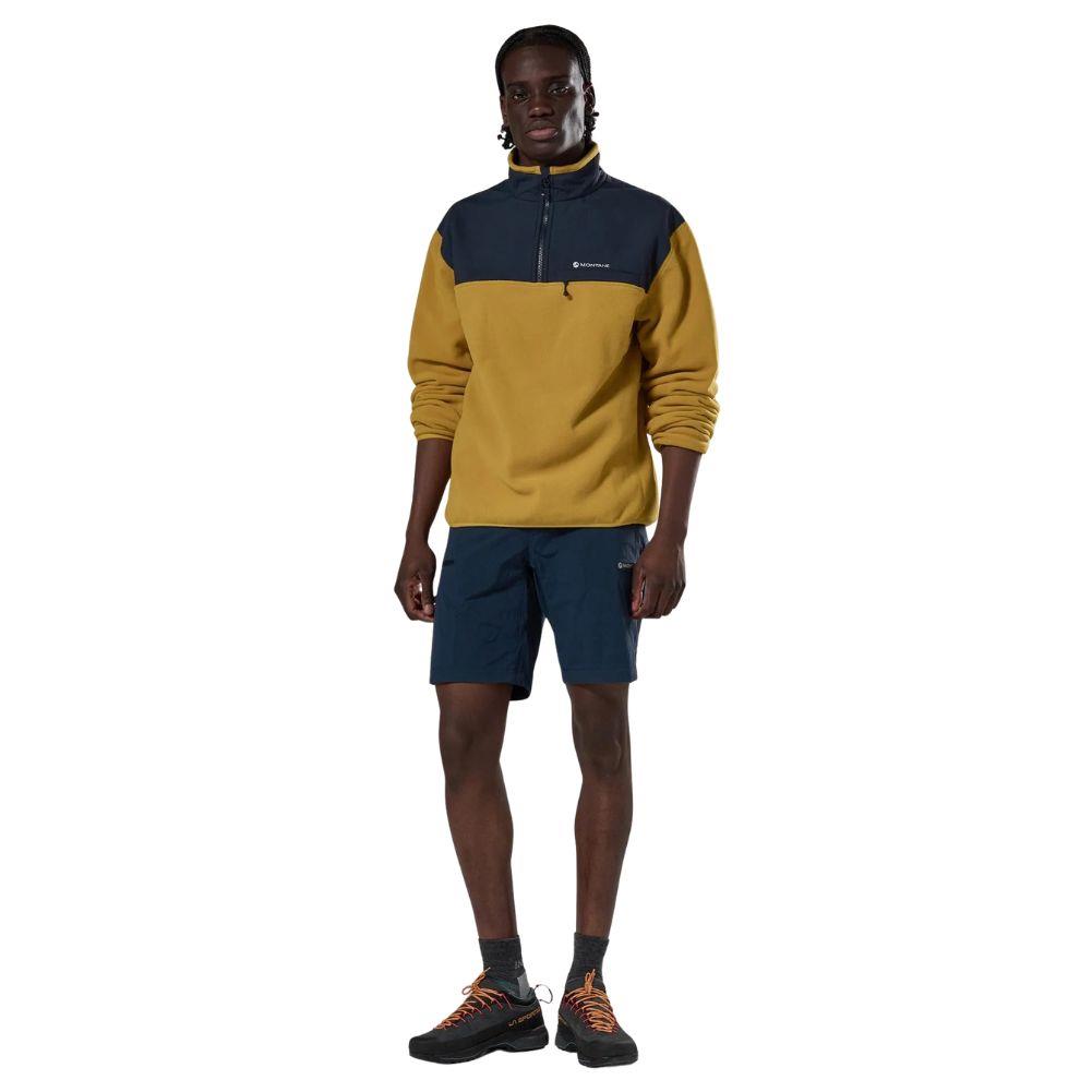 Montane Men's Roco Fleece Pull On (Ginkgo Gold) Front
