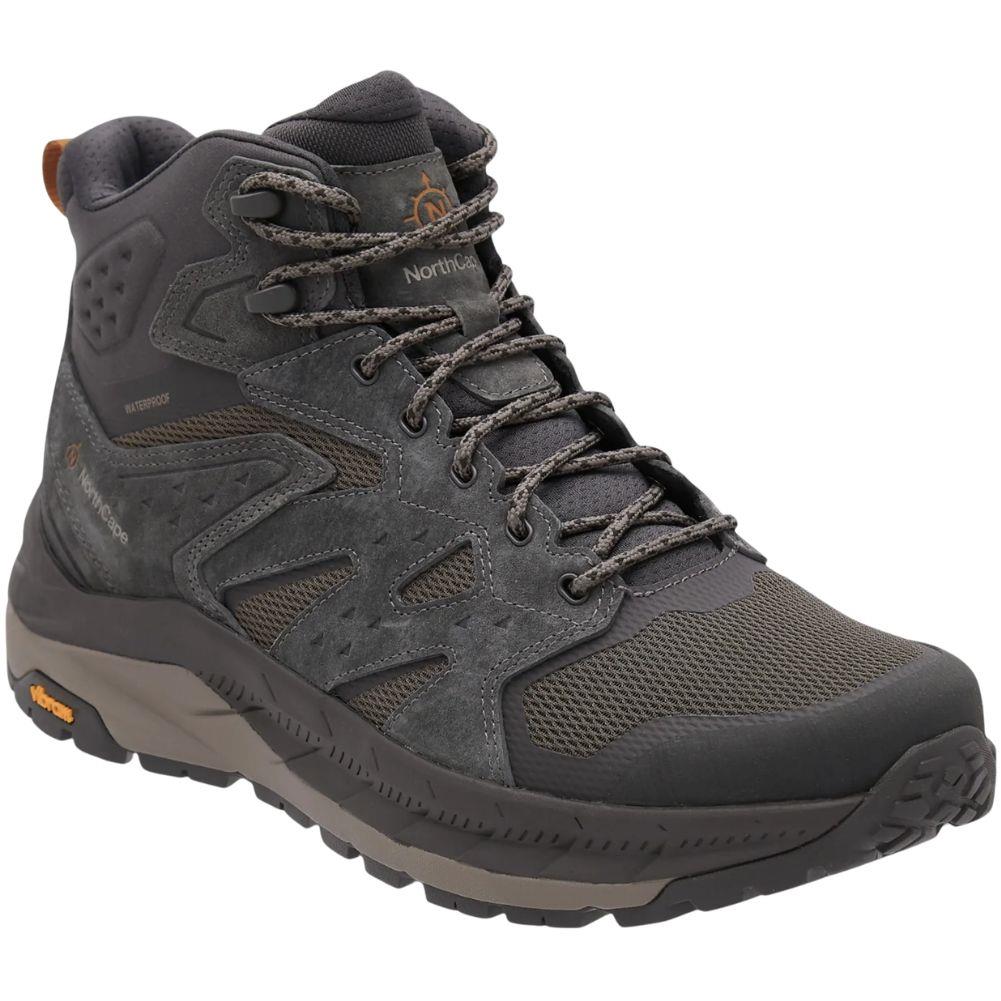 NorthCape Men's Trail Flyte Waterproof Mid Walking Boots (Beluga)