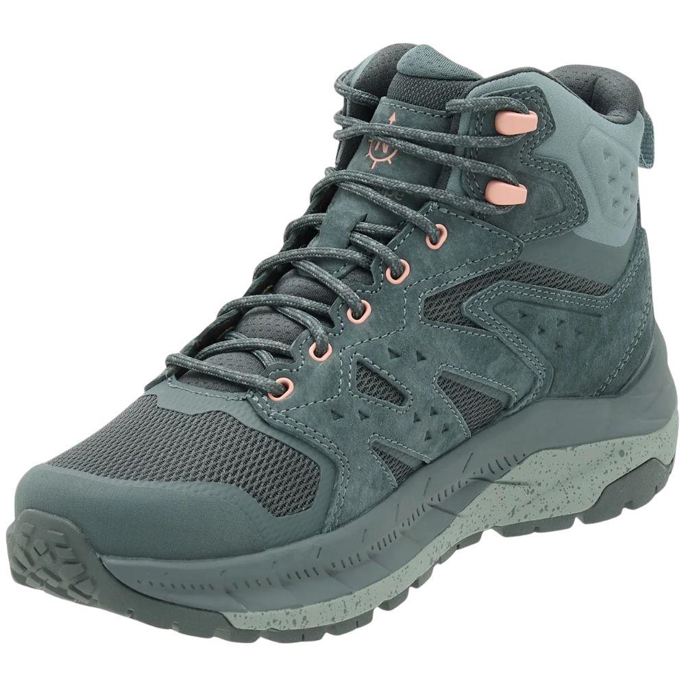 NorthCape Women's Trail Flyte Waterproof Mid Cut Walking Boots (Fern Green)
