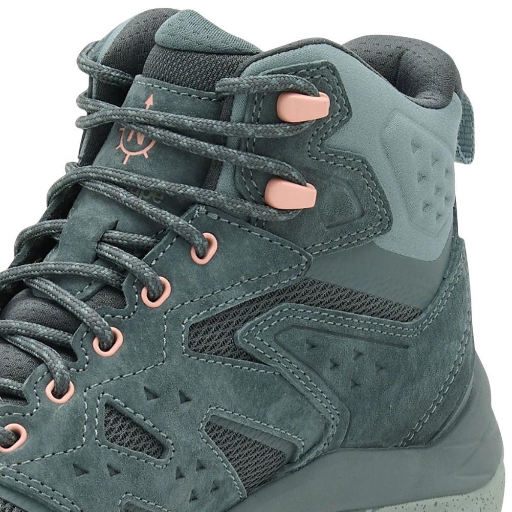 NorthCape Women's Trail Flyte Waterproof Mid Cut Walking Boots (Fern Green)