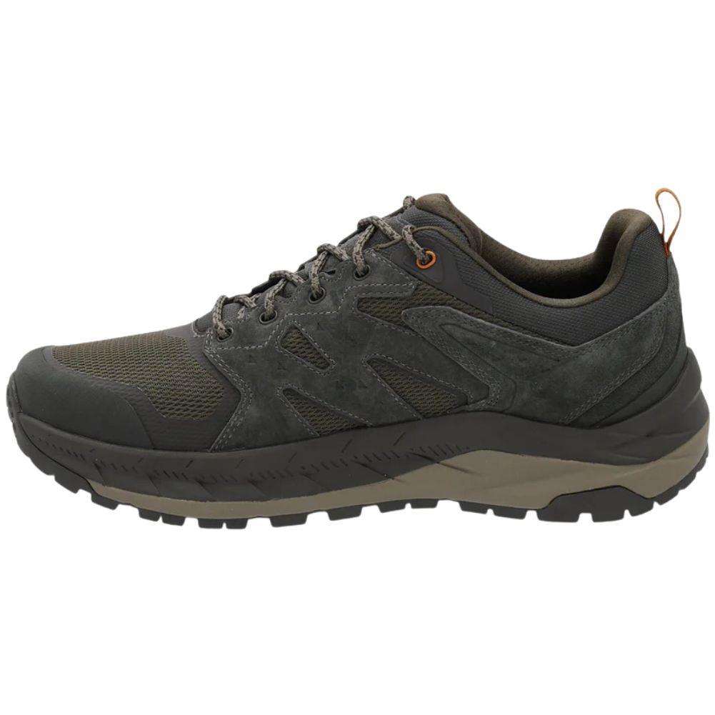 NorthCape Men's Trail Flyte Waterproof Low Cut Vibram Walking Shoe (Beluga) left
