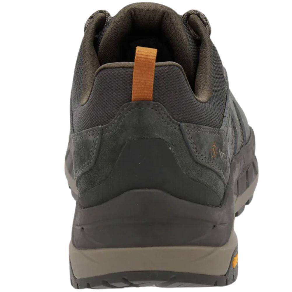 NorthCape Men's Trail Flyte Waterproof Low Cut Vibram Walking Shoe (Beluga) back
