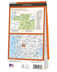 Ordnance Survey Explorer Map 384 Glen Coe & Glen Etive Back