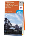 Ordnance Survey Explorer Map 367 Dunfermline, Kirkcaldy & Glenrothes South Front