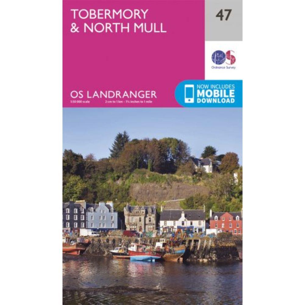 Ordnance Survey Landranger Map 47 Tobermory &amp; North Mull