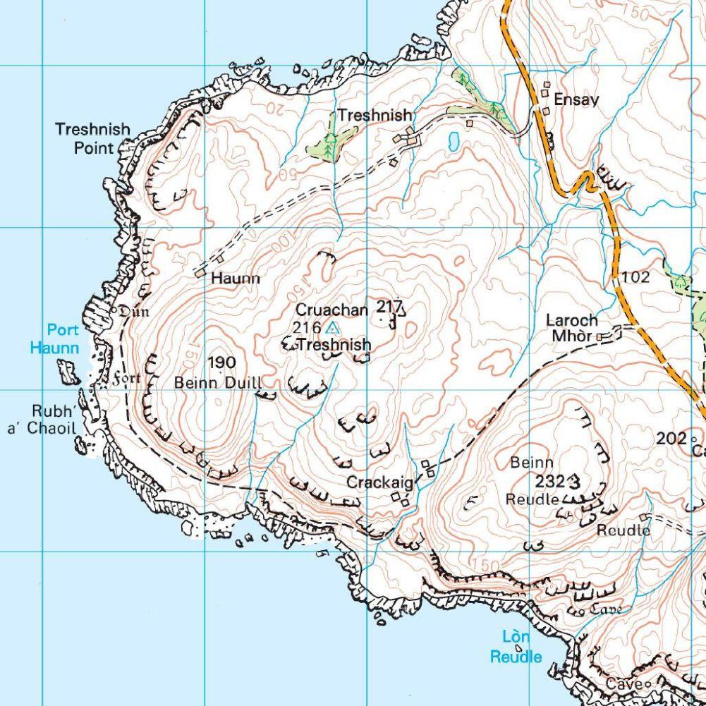 Ordnance Survey Landranger Map 47 Tobermory &amp; North Mull