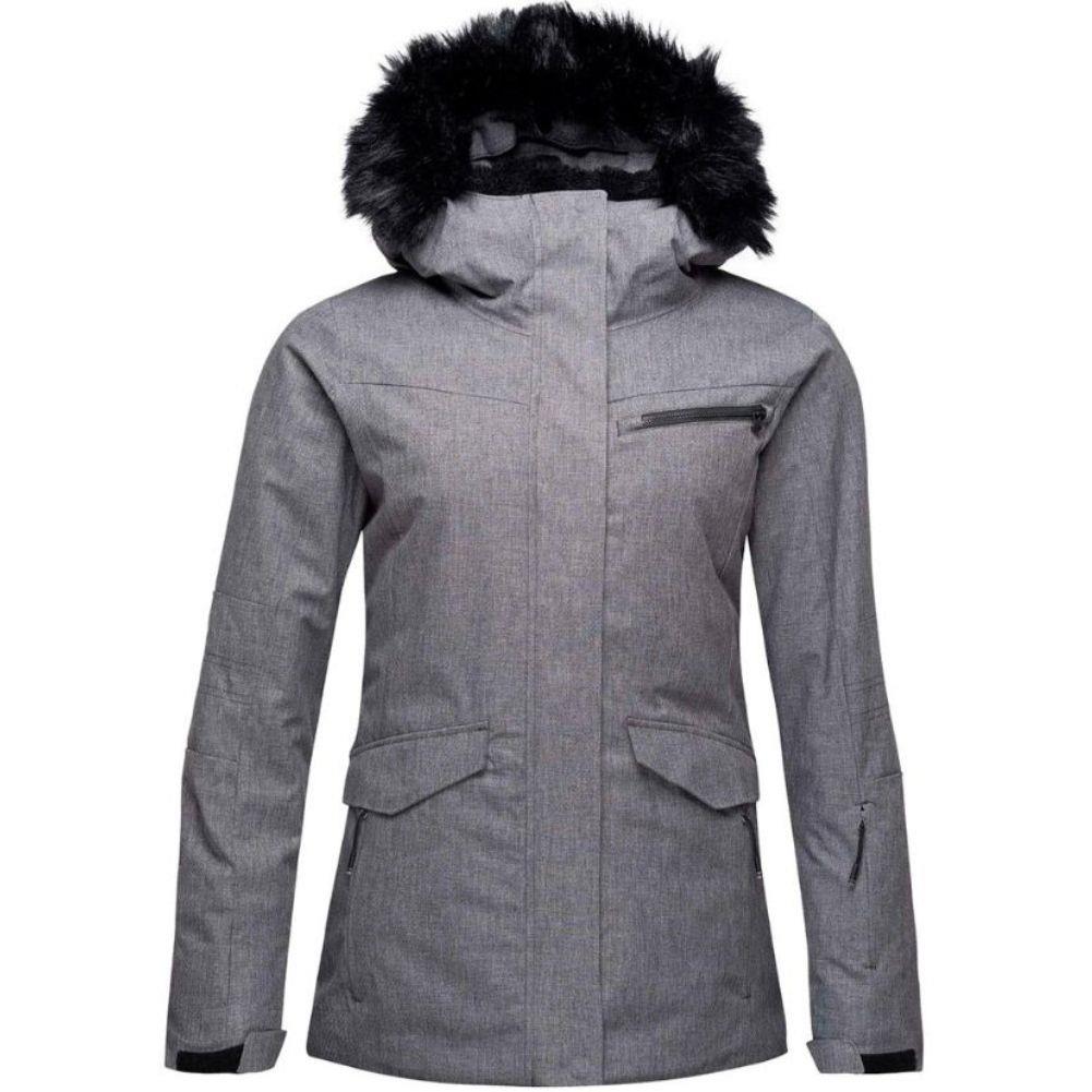 Rossignol Women's Heather Parka Ski Jacket (Heather Grey)