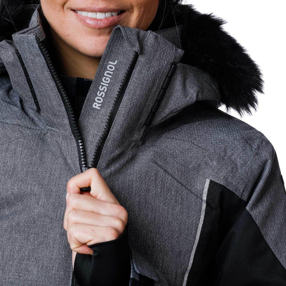 Rossignol Women's Ski Jacket - 10UK (Heather) zipper