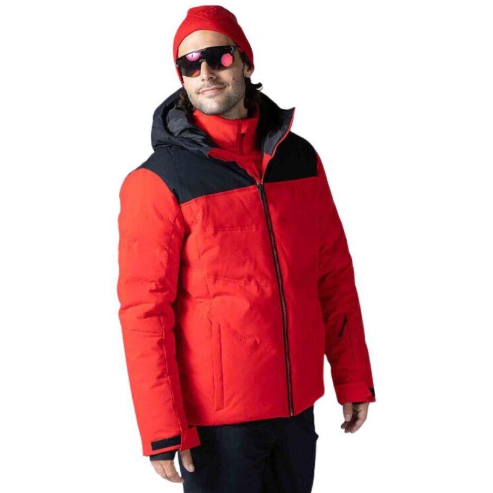Rossignol Men's Siz Ski Jacket (Sports Red) smile