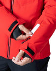 Rossignol Men's Siz Ski Jacket (Sports Red) sleeve