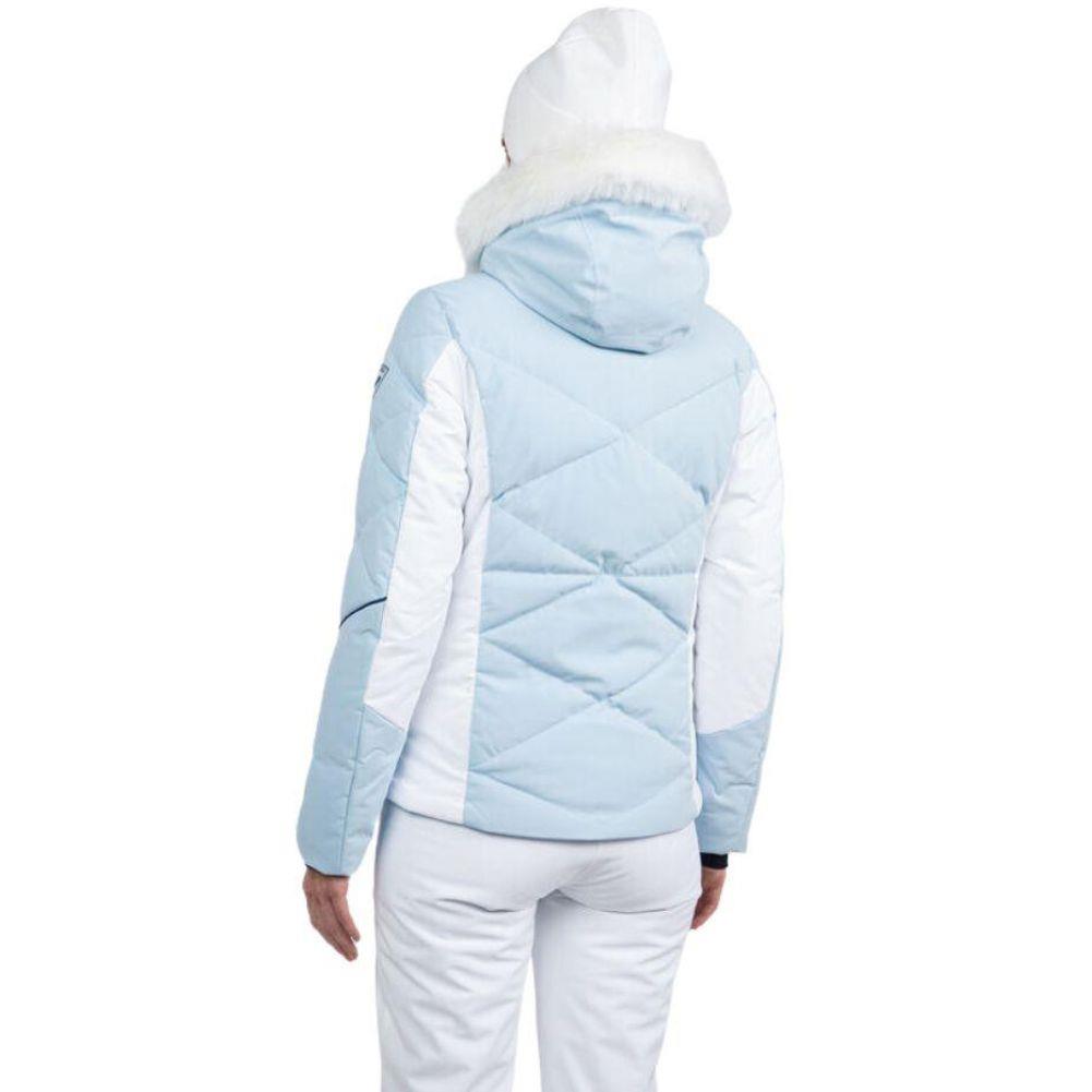 Rossignol Women's Staci Ski Jacket (Glacier) back angle