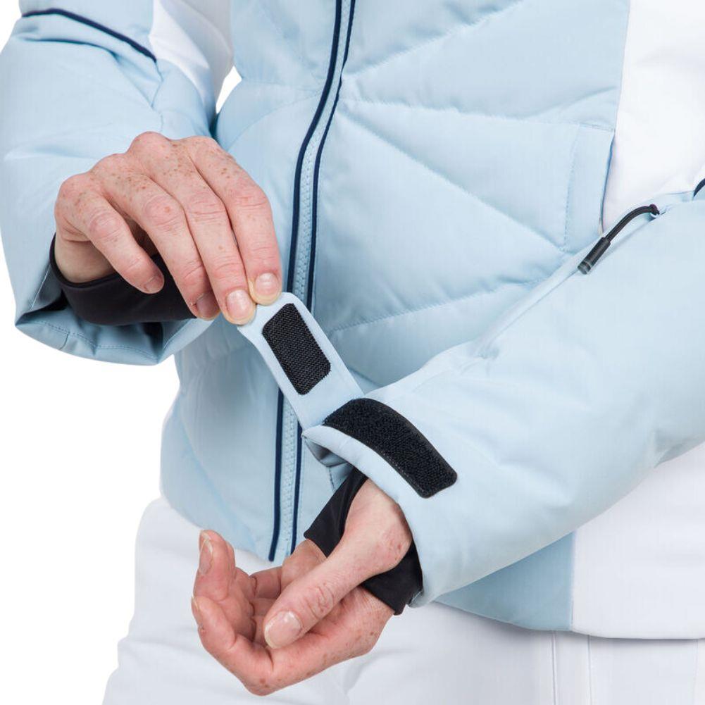 Rossignol Women's Staci Ski Jacket (Glacier) strap sleeve