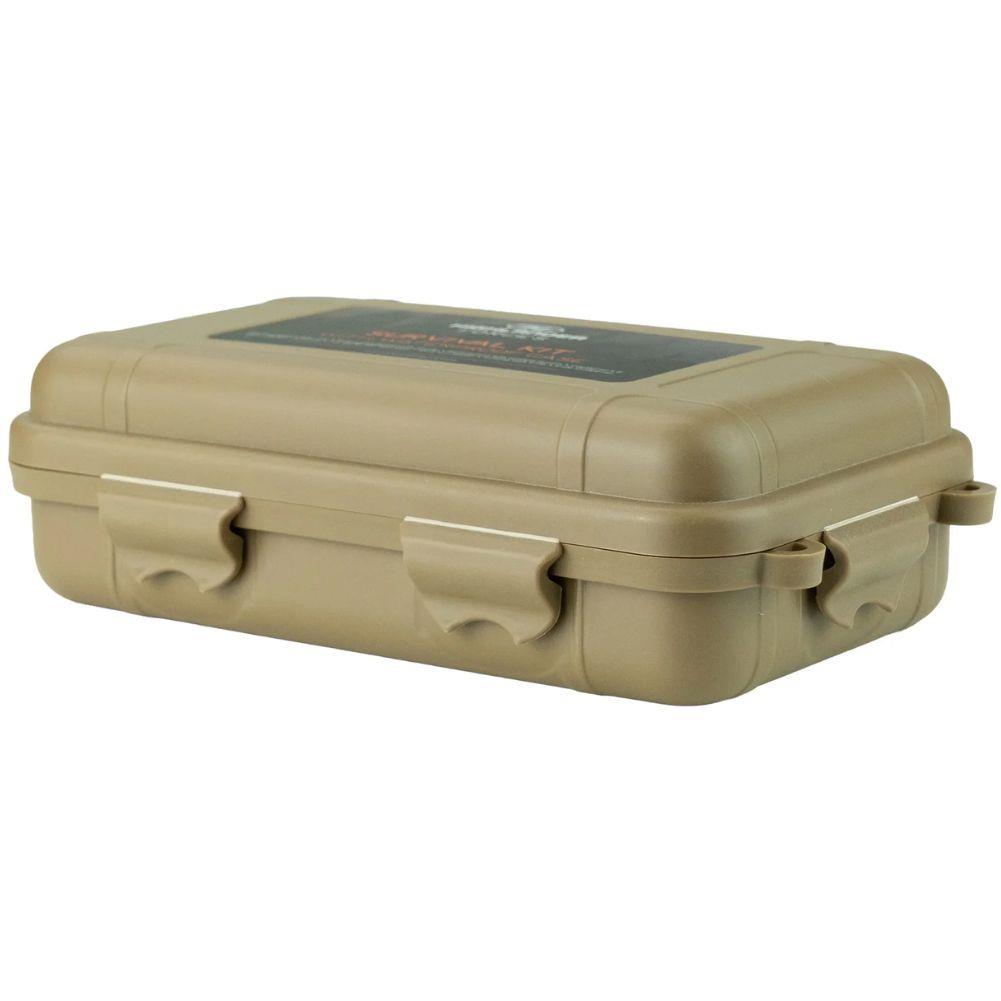 Highlander 10 in 1 Survival Kit with Waterproof Case angle