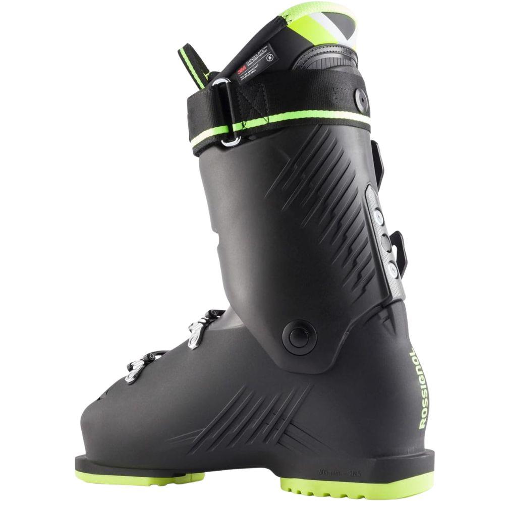 Rossignol Men's HI Speed 100 HV Ski Boot (Black/Yellow) left