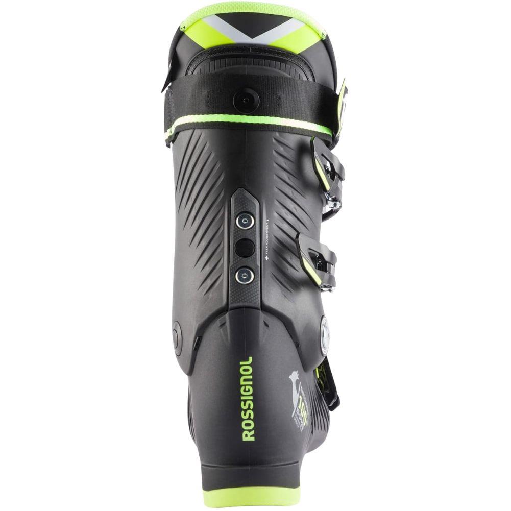 Rossignol Men's HI Speed 100 HV Ski Boot (Black/Yellow) back