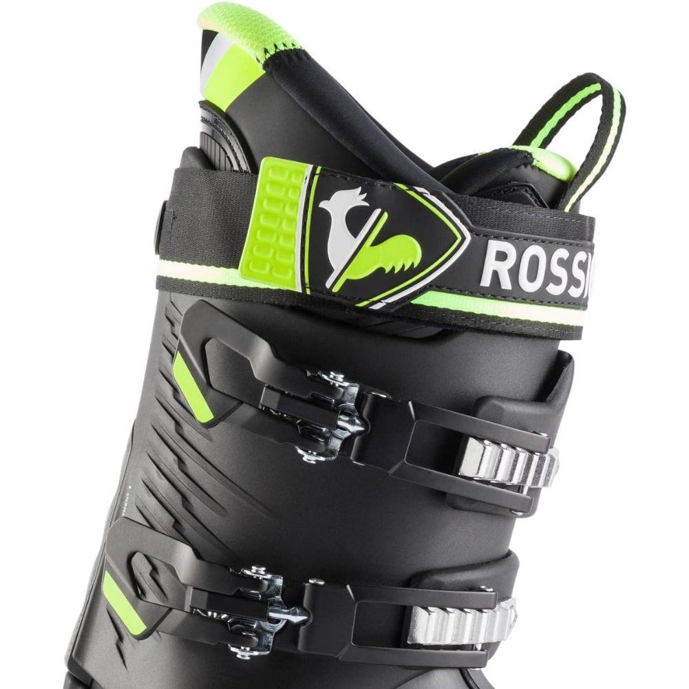 Rossignol Men's HI Speed 100 HV Ski Boot (Black/Yellow) rooster