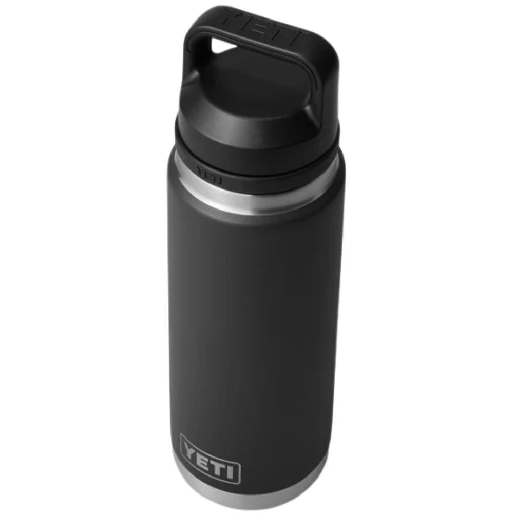 Yeti Rambler 26 OZ (769 ml) Bottle With Chug Cap (Black) angle