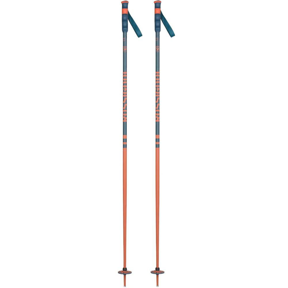 Rossignol Stove Ski Poles (Teal/Brick)