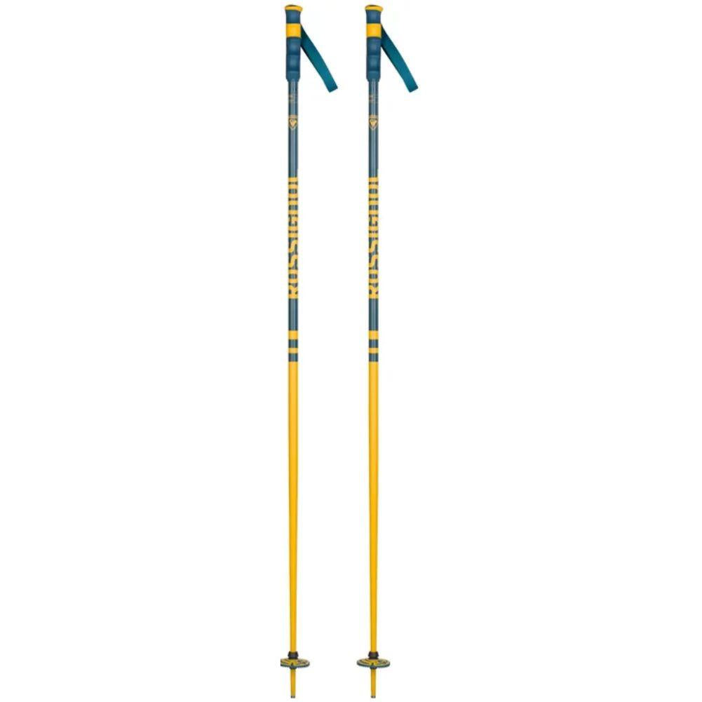 Rossignol Stove Ski Poles (Teal/Mustard)