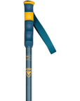 Rossignol Stove Ski Poles (Teal/Mustard) handle