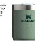 Stanley Everyday Camp 350ml Mug (Hammertone Green) camp