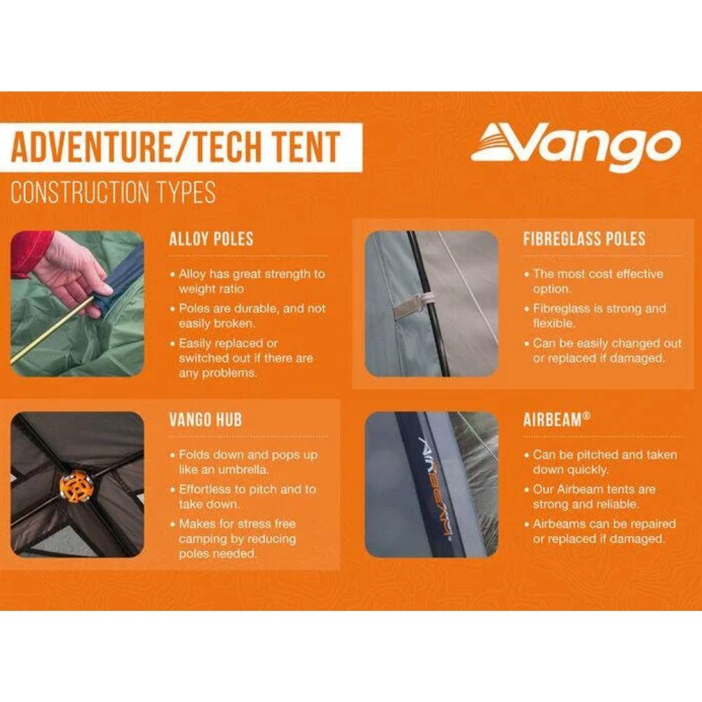 Vango Tay 300 Tent - 3 Man Tent (Deep Blue) tent