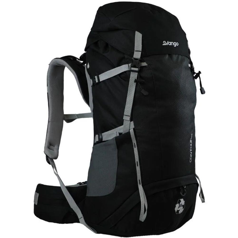 Vango Contour 65L Trekking Rucksack (Black) right angle