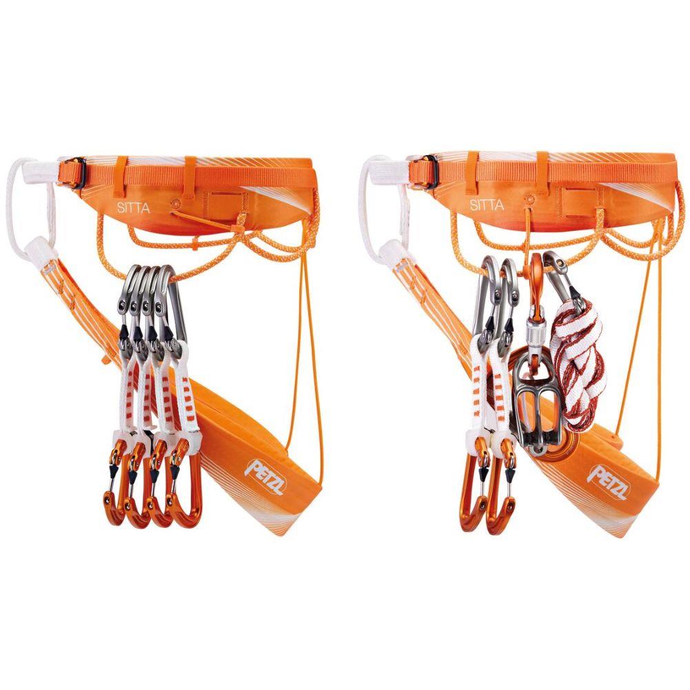 Petzl Sitta Climbing Harness - L (Orange) pair