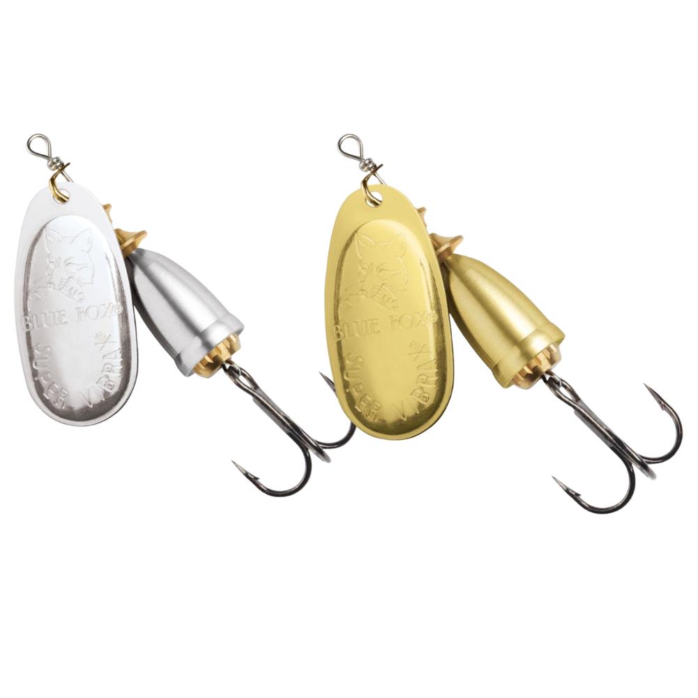Blue Fox Vibrax Original Spinner Pack Silver / Gold S1 - 4g
